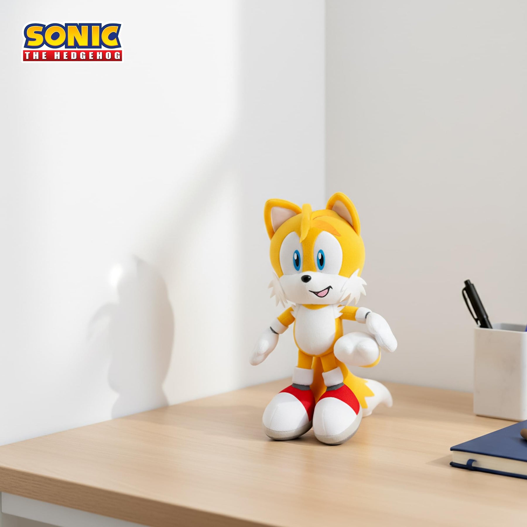 Sonic The Hedgehog 9 Inch Plush | Tails Holding Tail