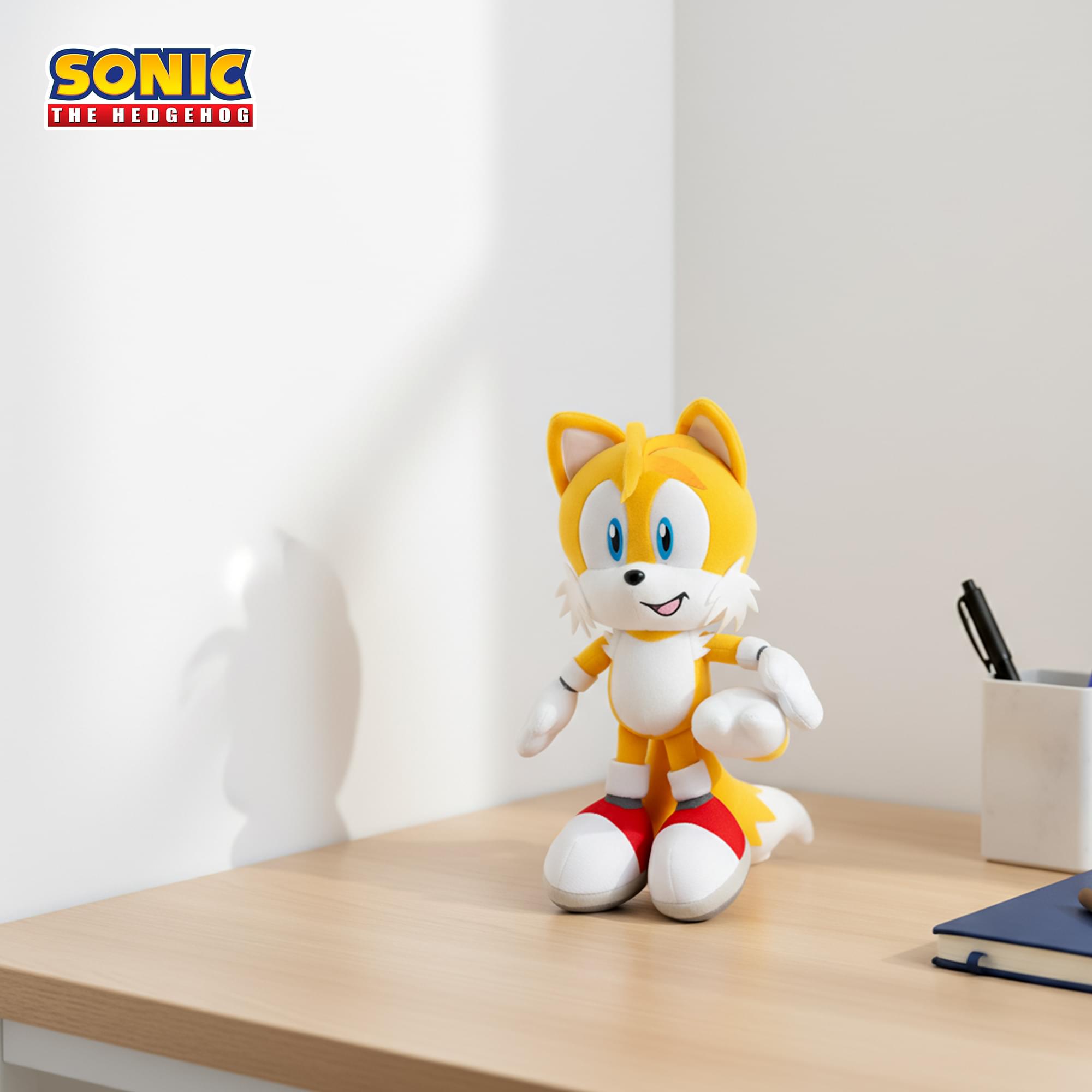 Sonic The Hedgehog 9 Inch Plush | Tails Holding Tail