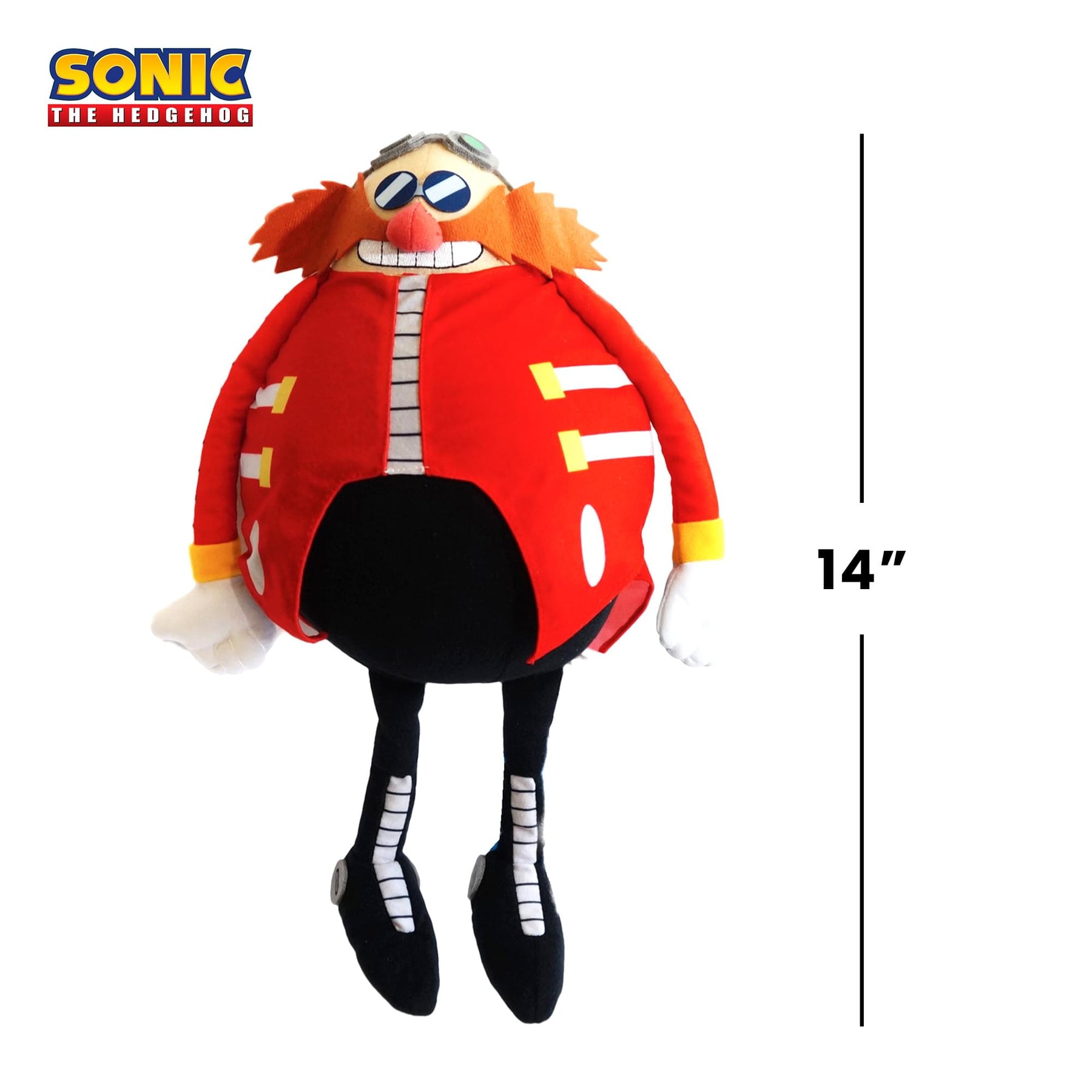 Sonic The Hedgehog 14 Inch Plush | Dr. Eggman