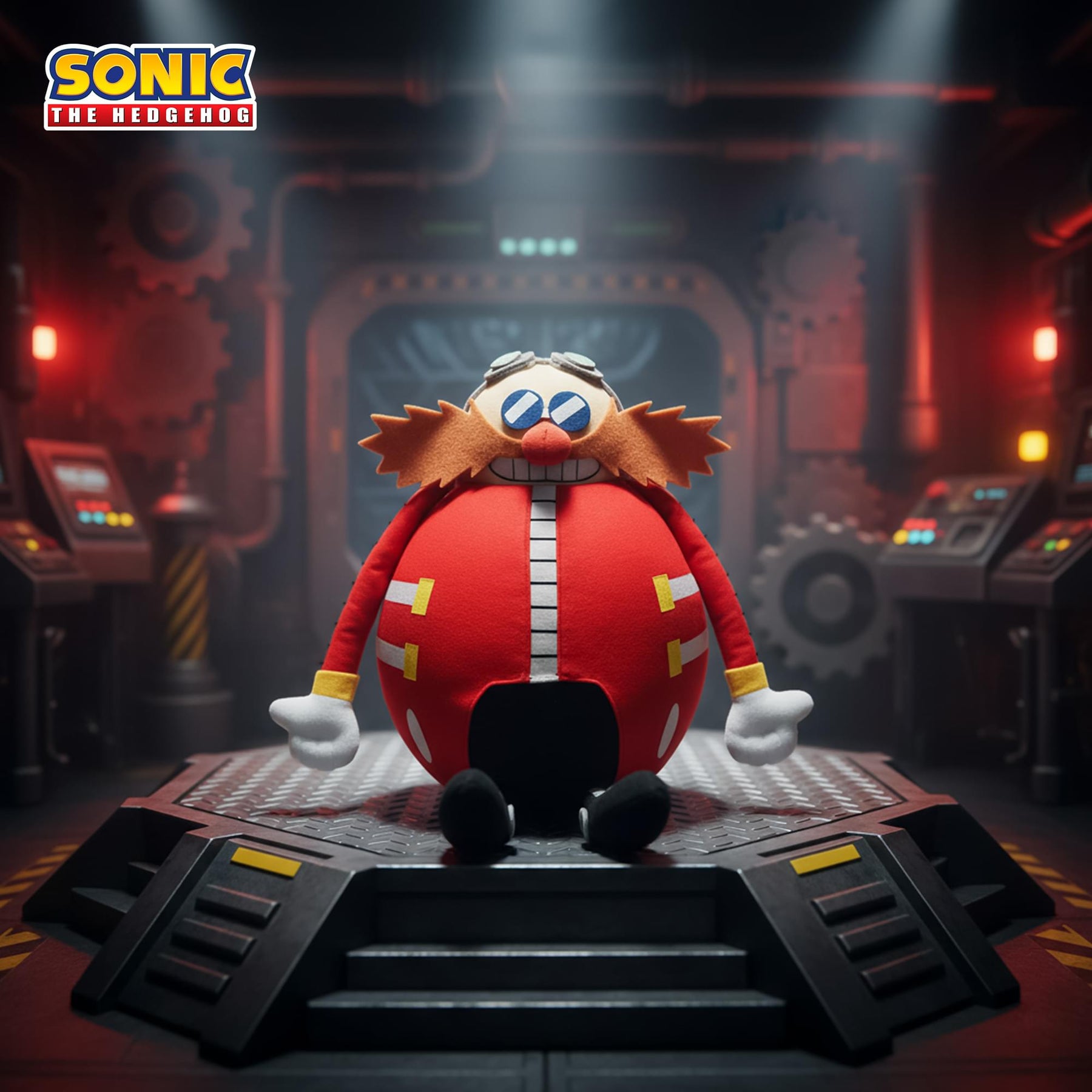 Sonic The Hedgehog 14 Inch Plush | Dr. Eggman