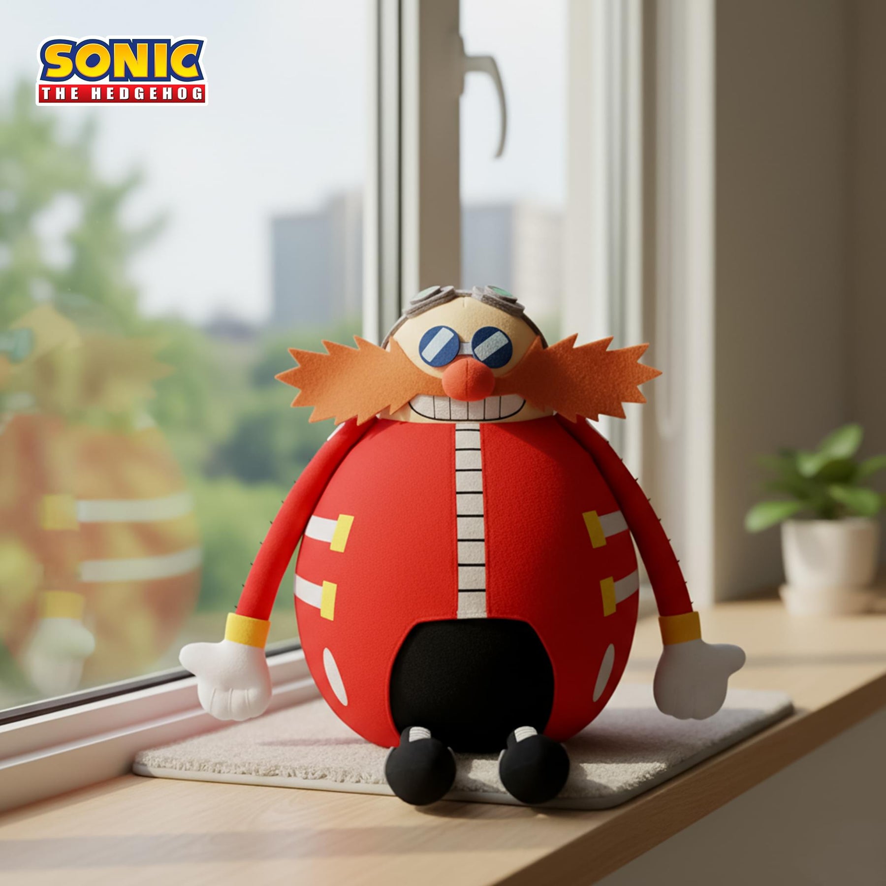 Sonic The Hedgehog 14 Inch Plush | Dr. Eggman
