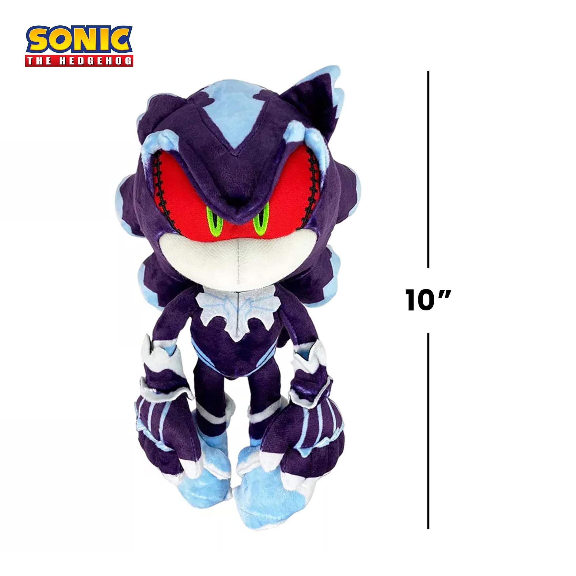 Sonic The Hedgehog 10 Inch Plush | Mephiles The Dark Type 3