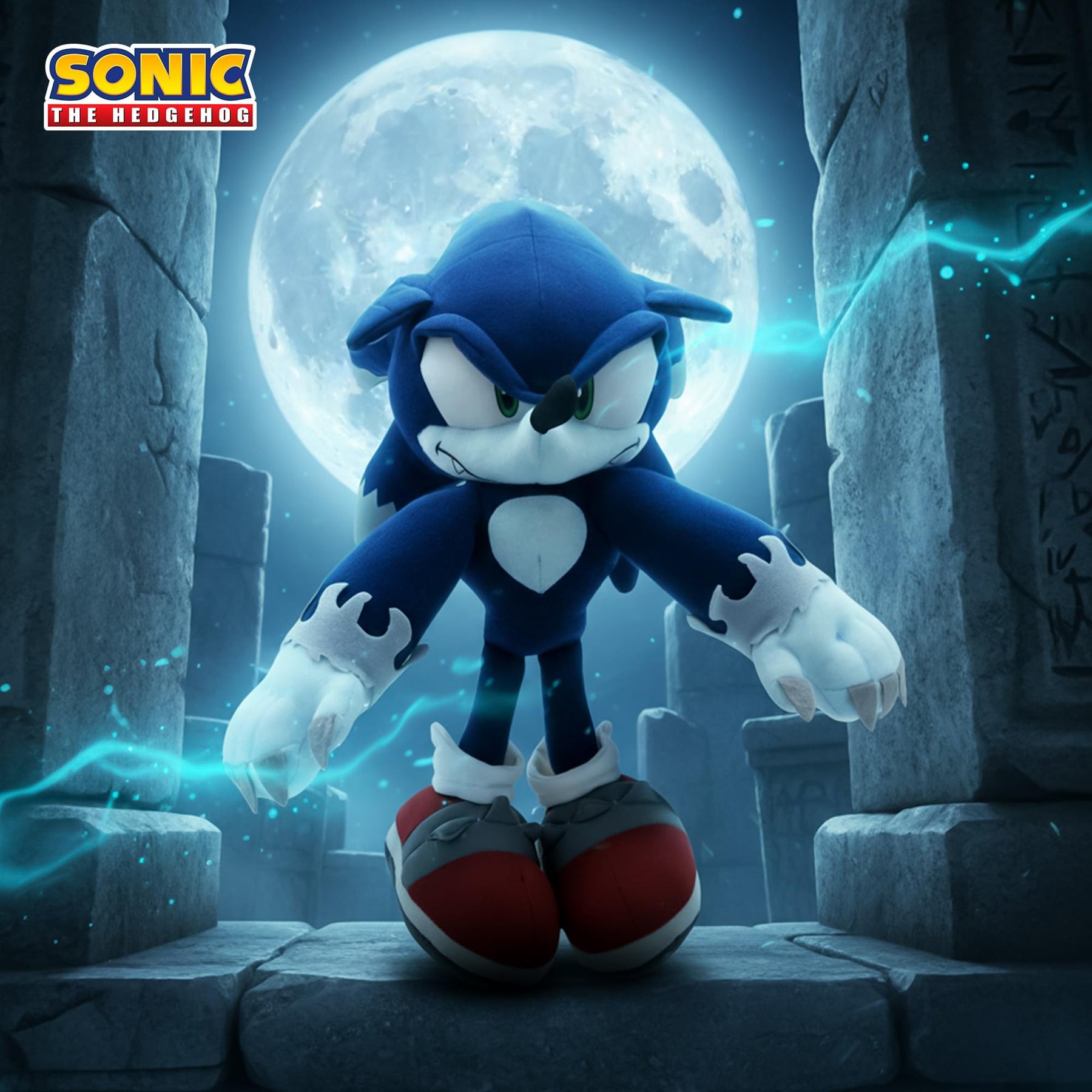 Sonic The Hedgehog Werehog Plush Doll