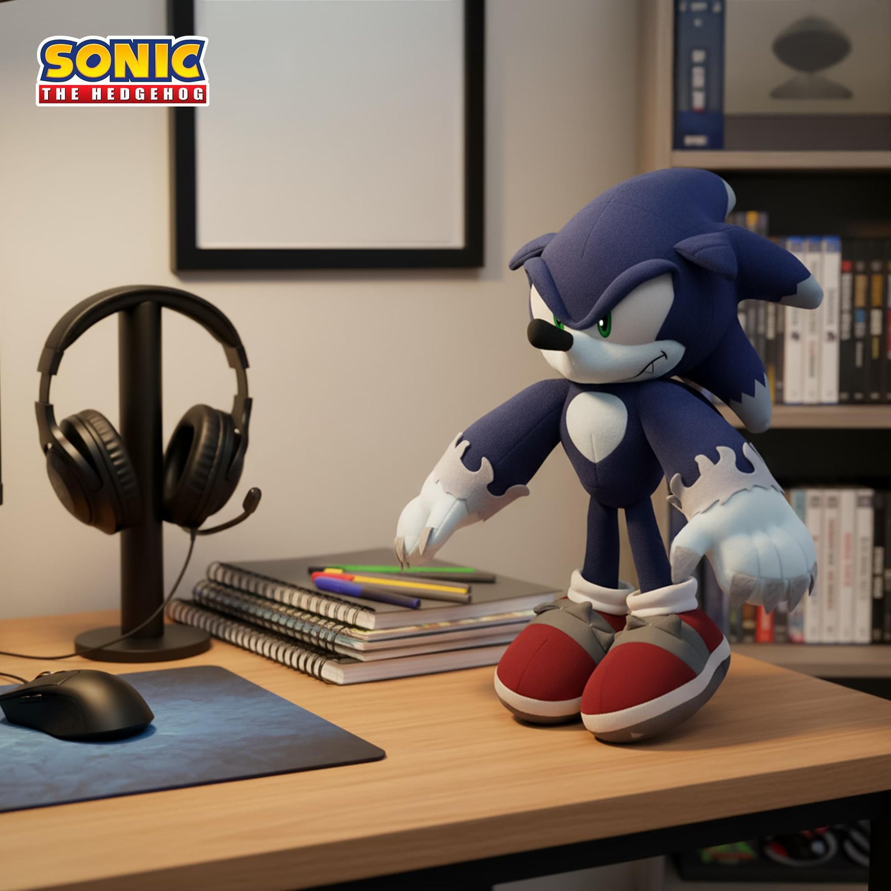 Sonic The Hedgehog Werehog Plush Doll