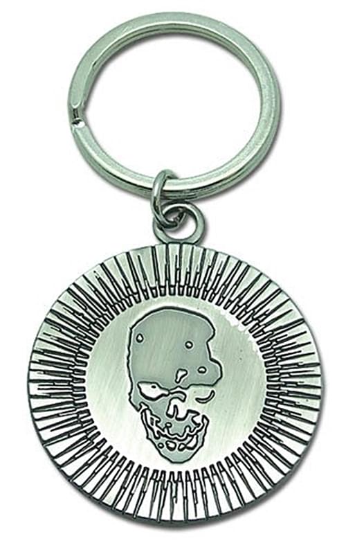 Death Note Skull Icon Metal Key Chain