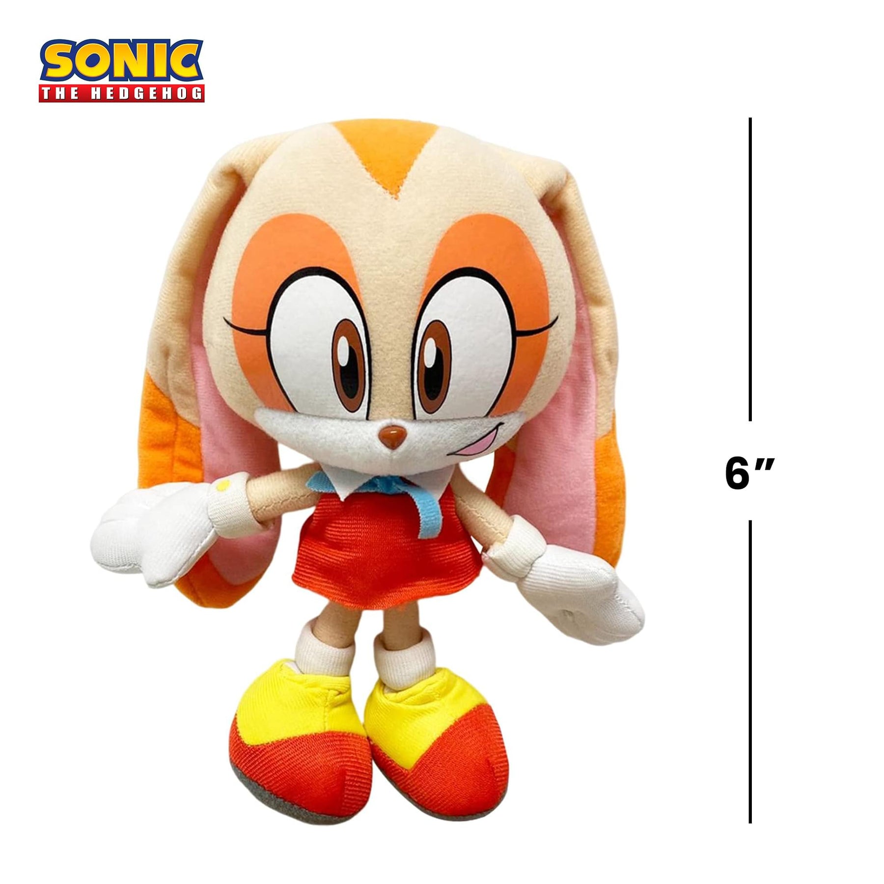 Sonic The Hedgehog Cream The Rabbit 6" Plush