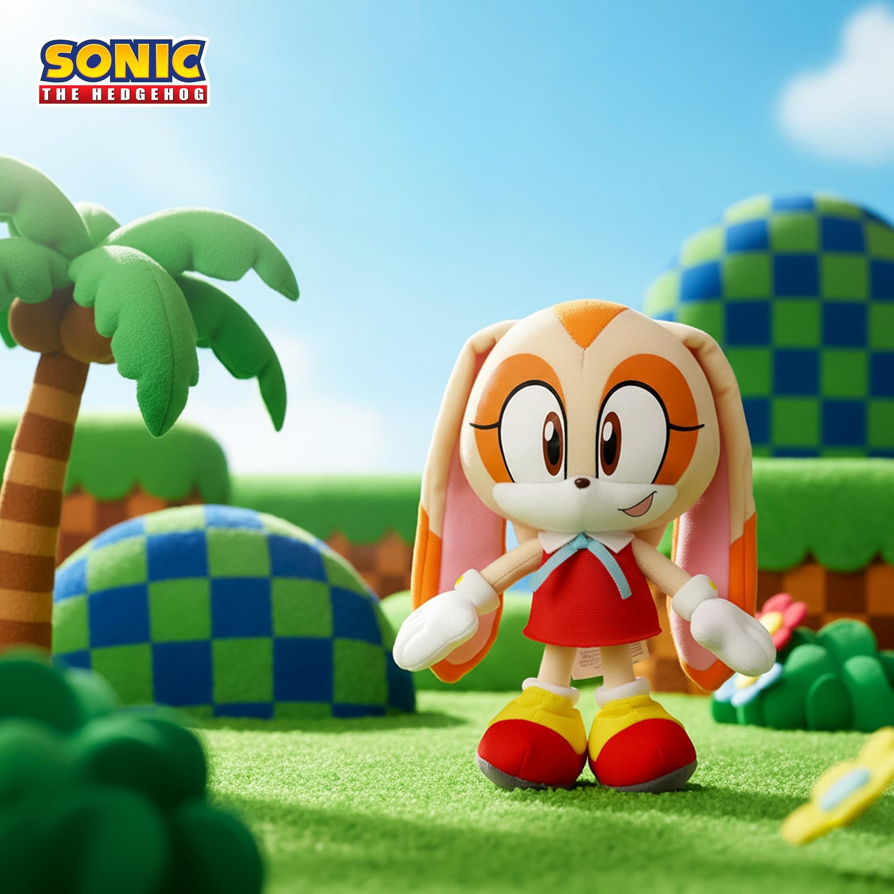 Sonic The Hedgehog Cream The Rabbit 6" Plush