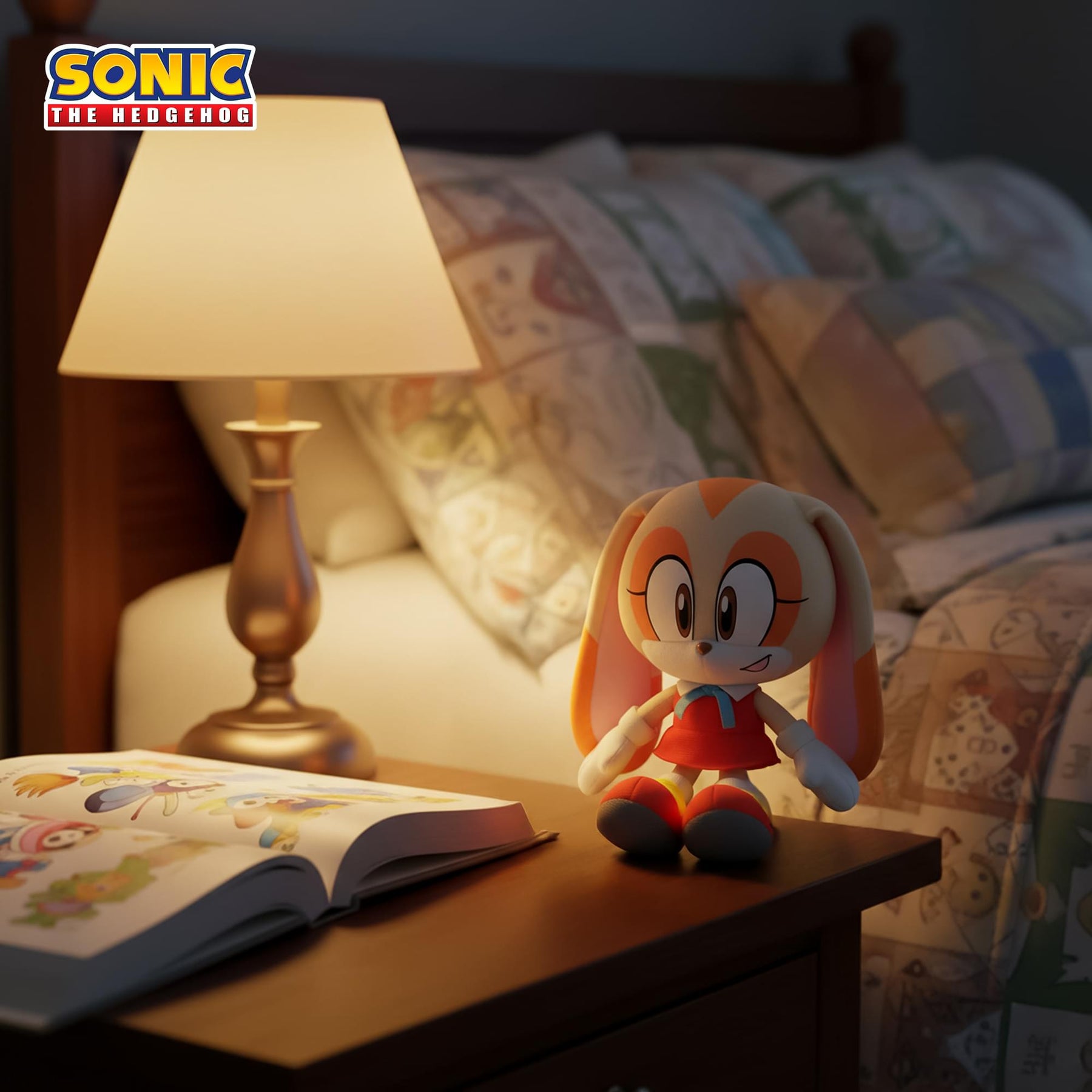 Sonic The Hedgehog Cream The Rabbit 6" Plush