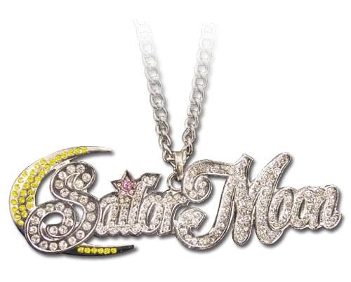 Sailor Moon Studded Logo Costume Jewelry Necklace