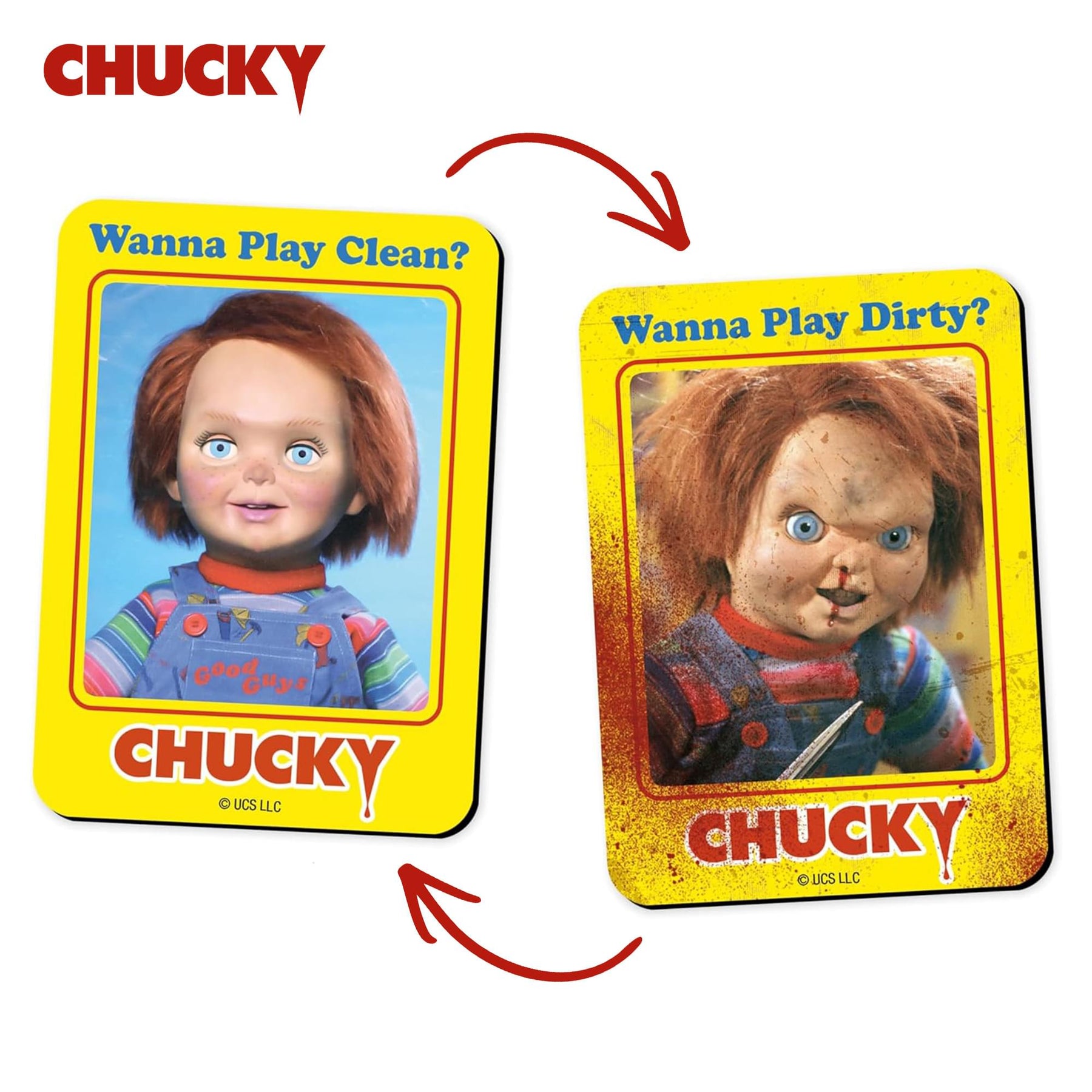 Childs Play Chucky Double Sided Dishwasher Magnet