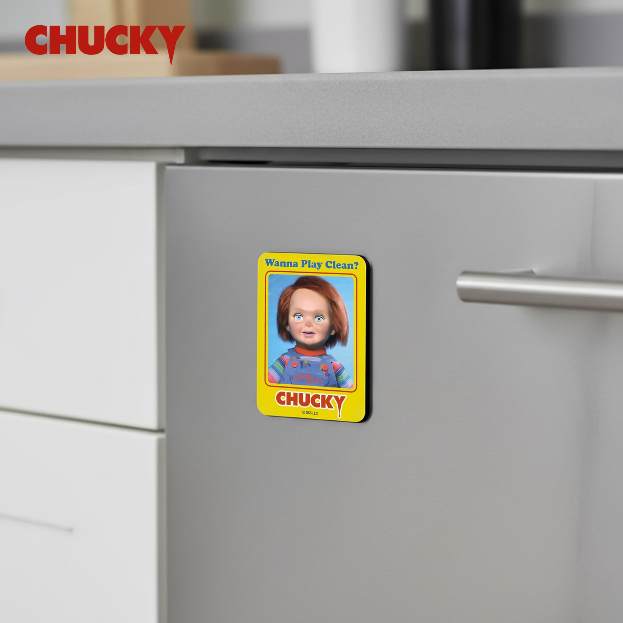 Childs Play Chucky Double Sided Dishwasher Magnet
