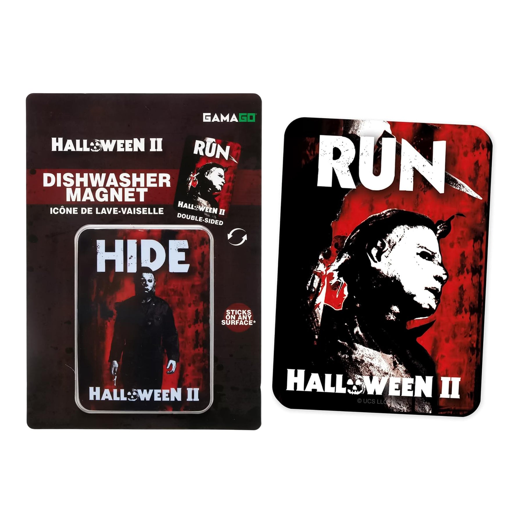 Halloween II Michael Myers Double Sided Dishwasher Magnet