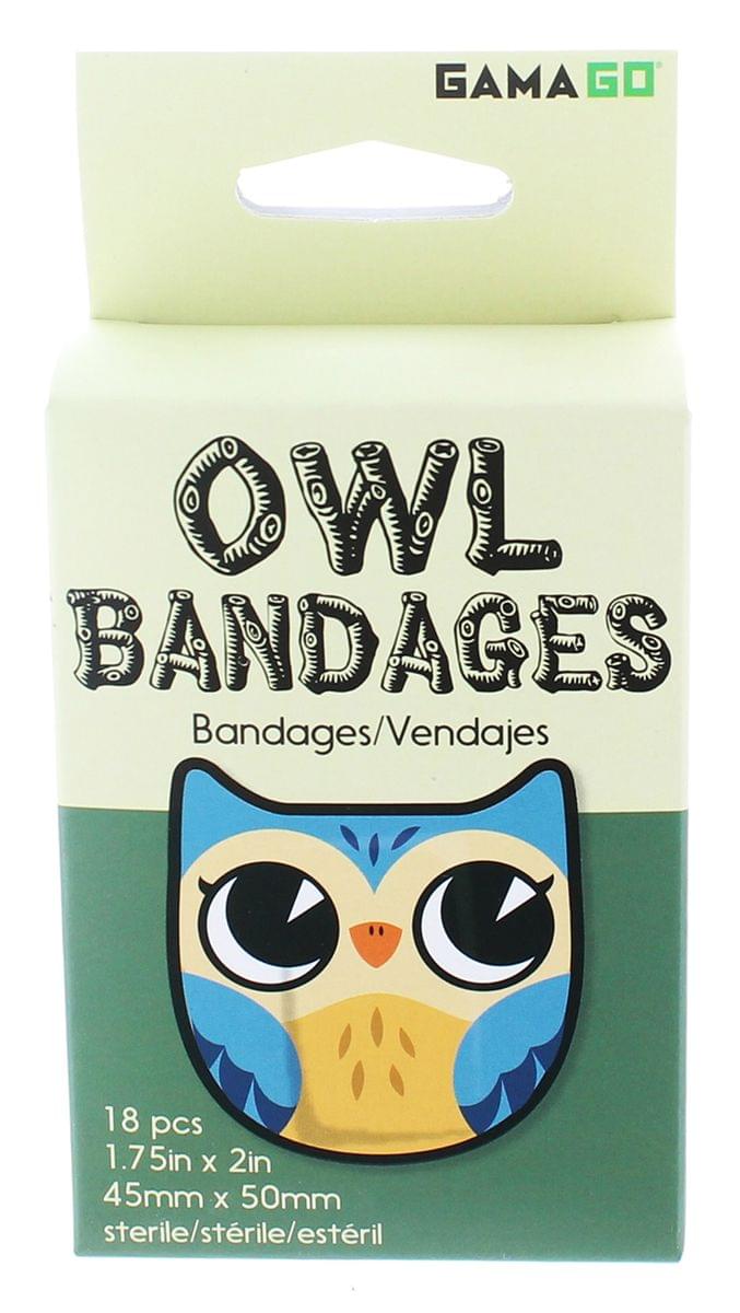 Owl Bandages 18ct