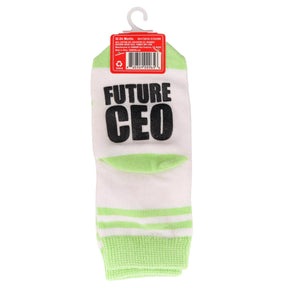 Funny Feet Toddler Socks: Future CEO