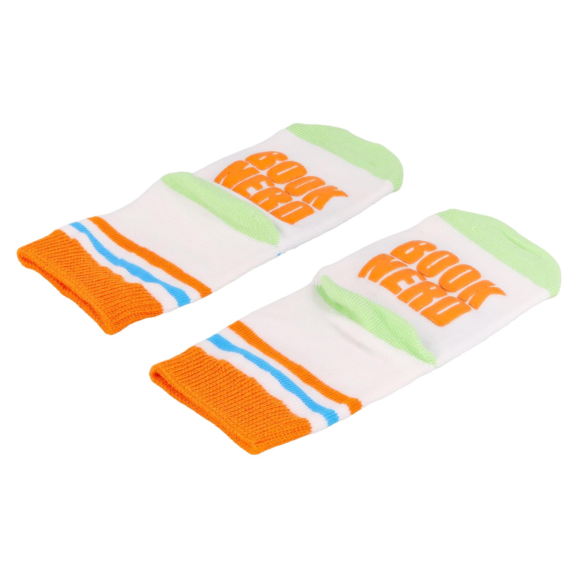 Funny Feet Toddler Socks: Book Nerd