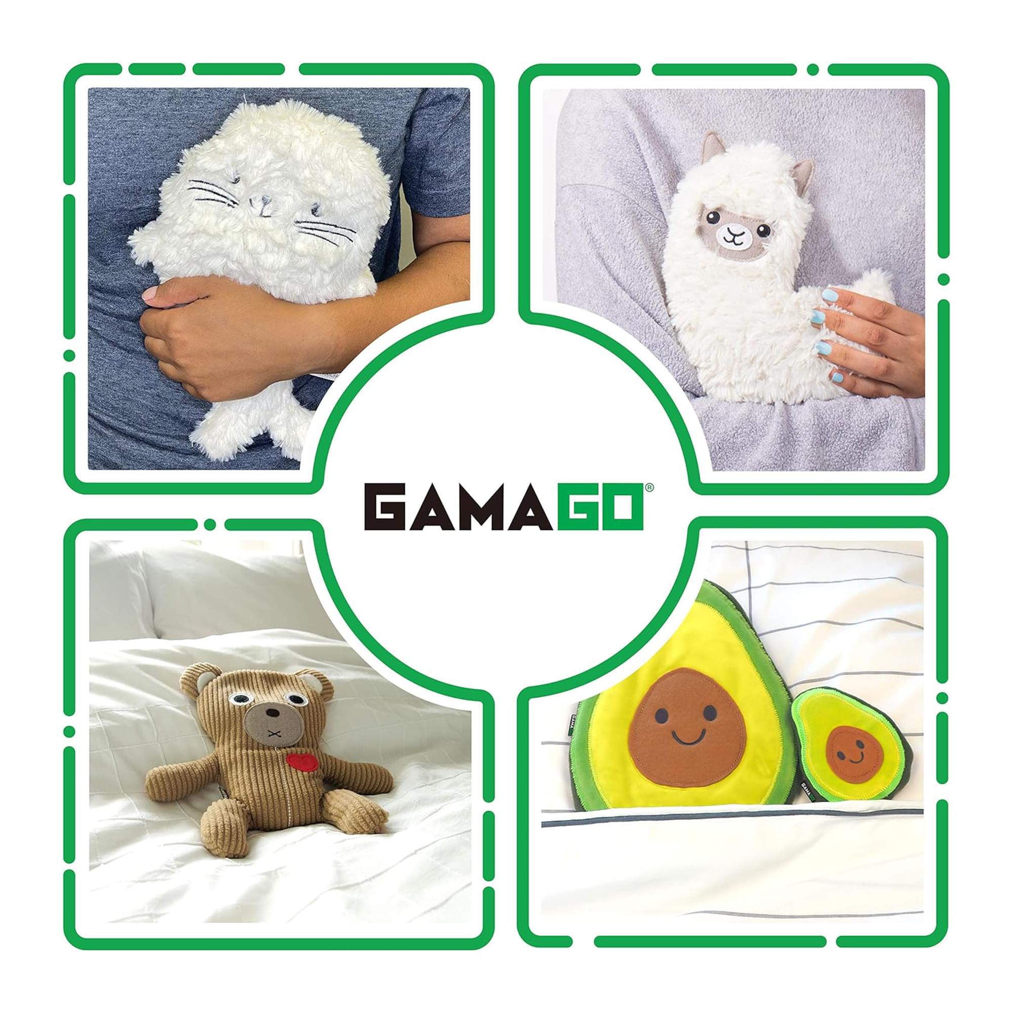 GAMAGO Seal Pup Heating Pad & Pillow Huggable