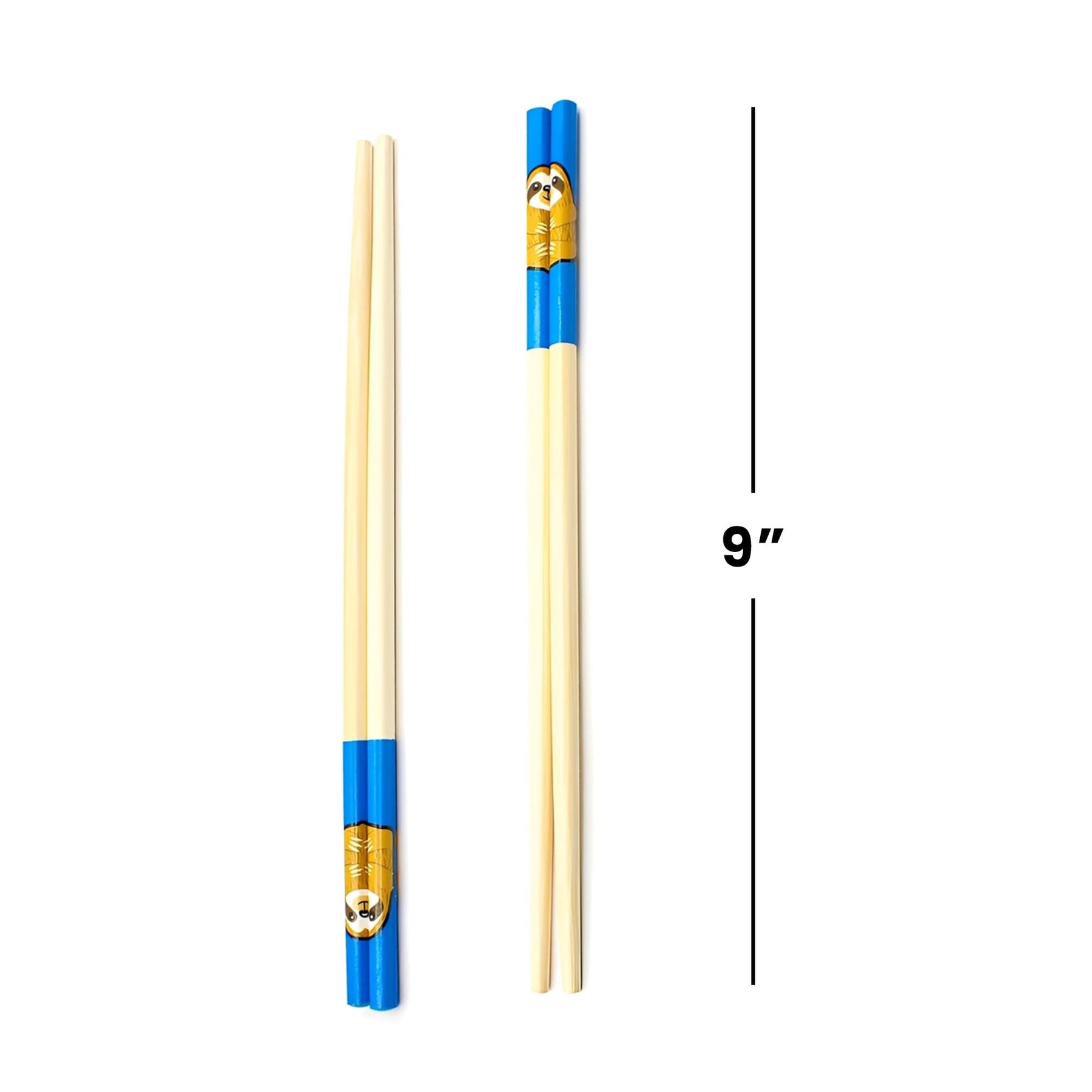Sloth Bamboo Chopstick Set of 5