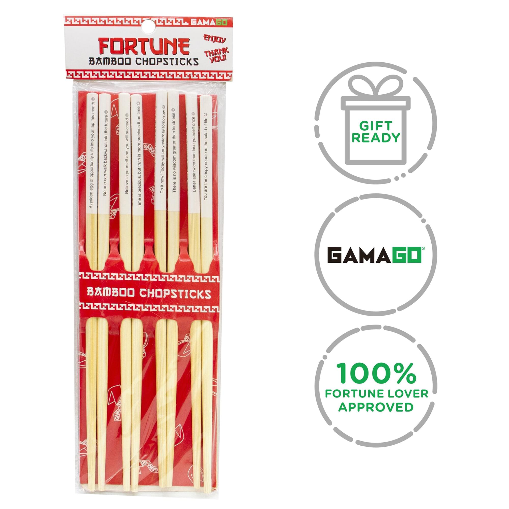 Fortune GAMAGO Cast Bamboo Chopsticks | Set of 4