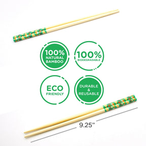 Sushi Time GAMAGO Cast Bamboo Chopsticks | Set of 4