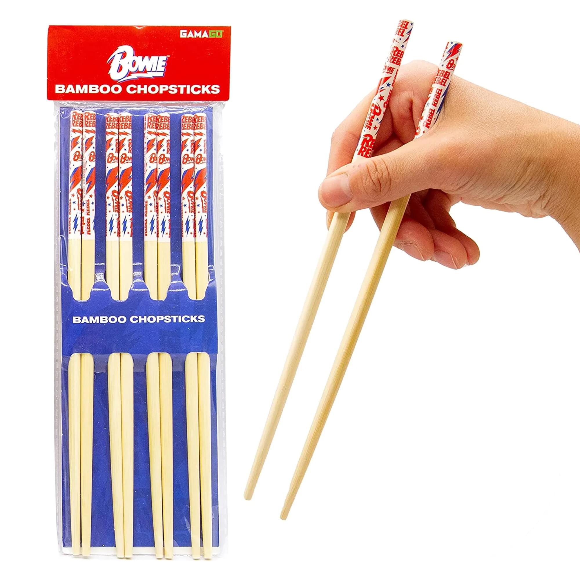 David Bowie GAMAGO Cast Bamboo Chopsticks | Set of 4