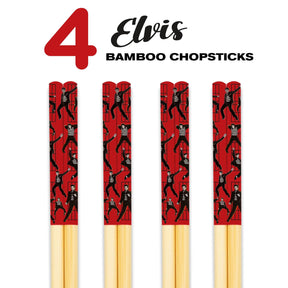Elvis Jailhouse GAMAGO Cast Bamboo Chopsticks | Set of 4