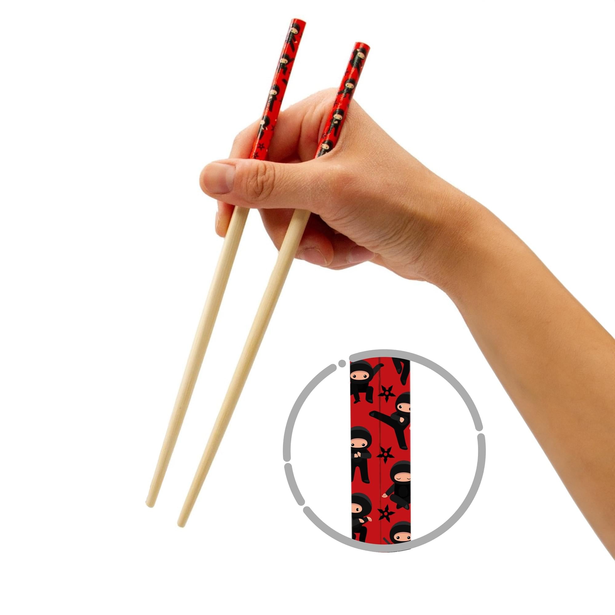 Ninja GAMAGO Cast Bamboo Chopsticks | Set of 4