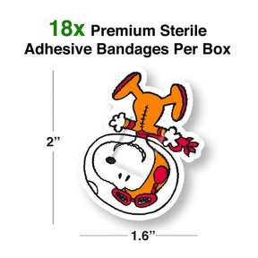 Peanuts Snoopy In Space Adhesive Bandages | 18 Count