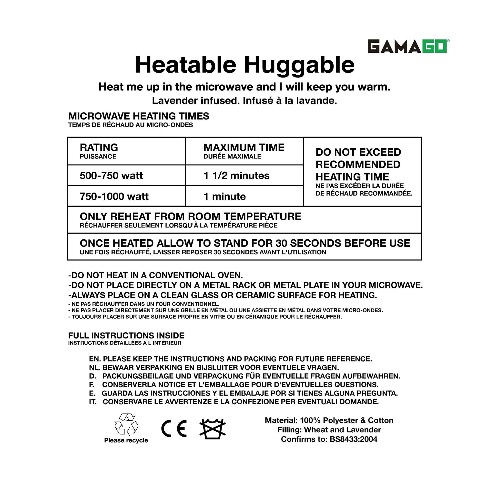 GAMAGO Mushroom Heating Pad & Pillow Huggable
