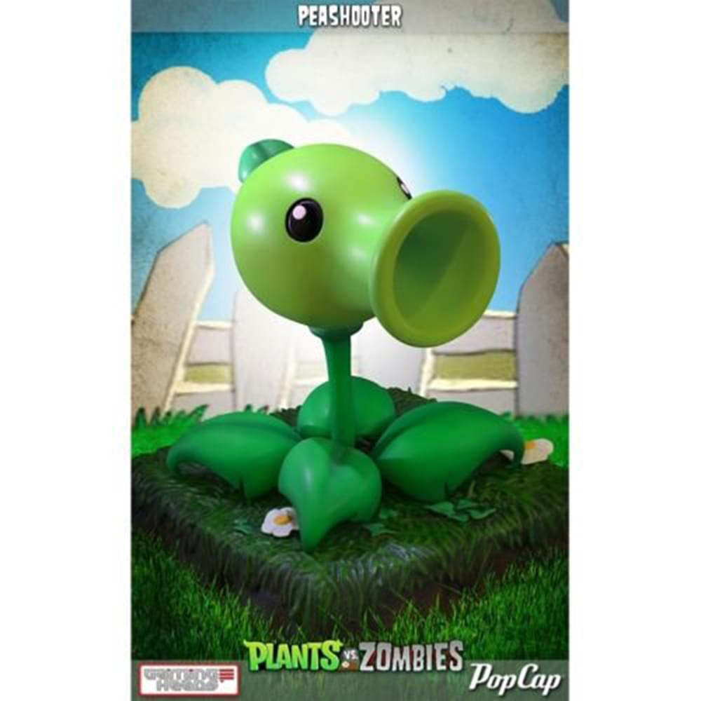 Plants Vs. Zombies Peashooter 9" Statue