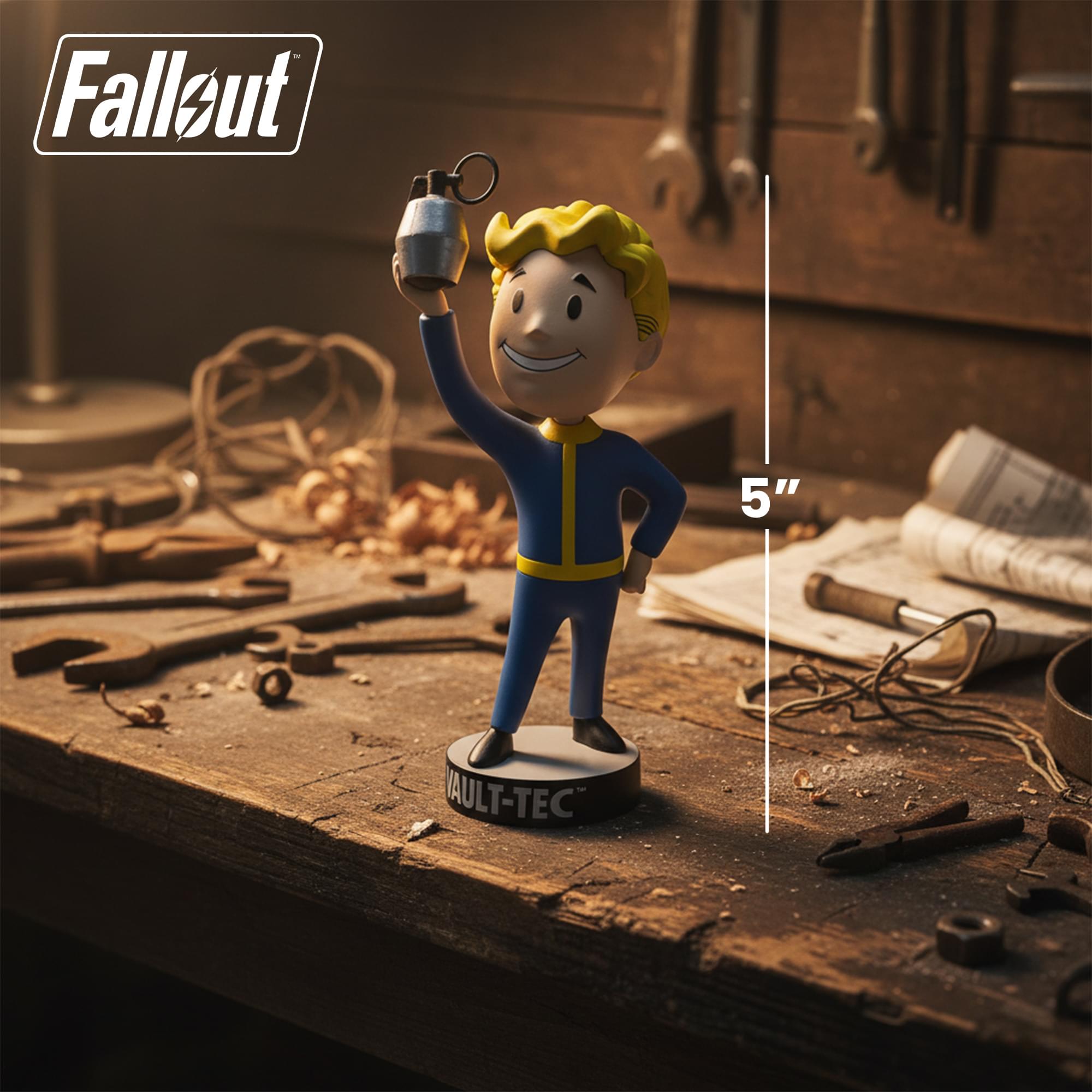 Fallout 111 Vault Boy 5 Inch Collectible Bobblehead | Explosives