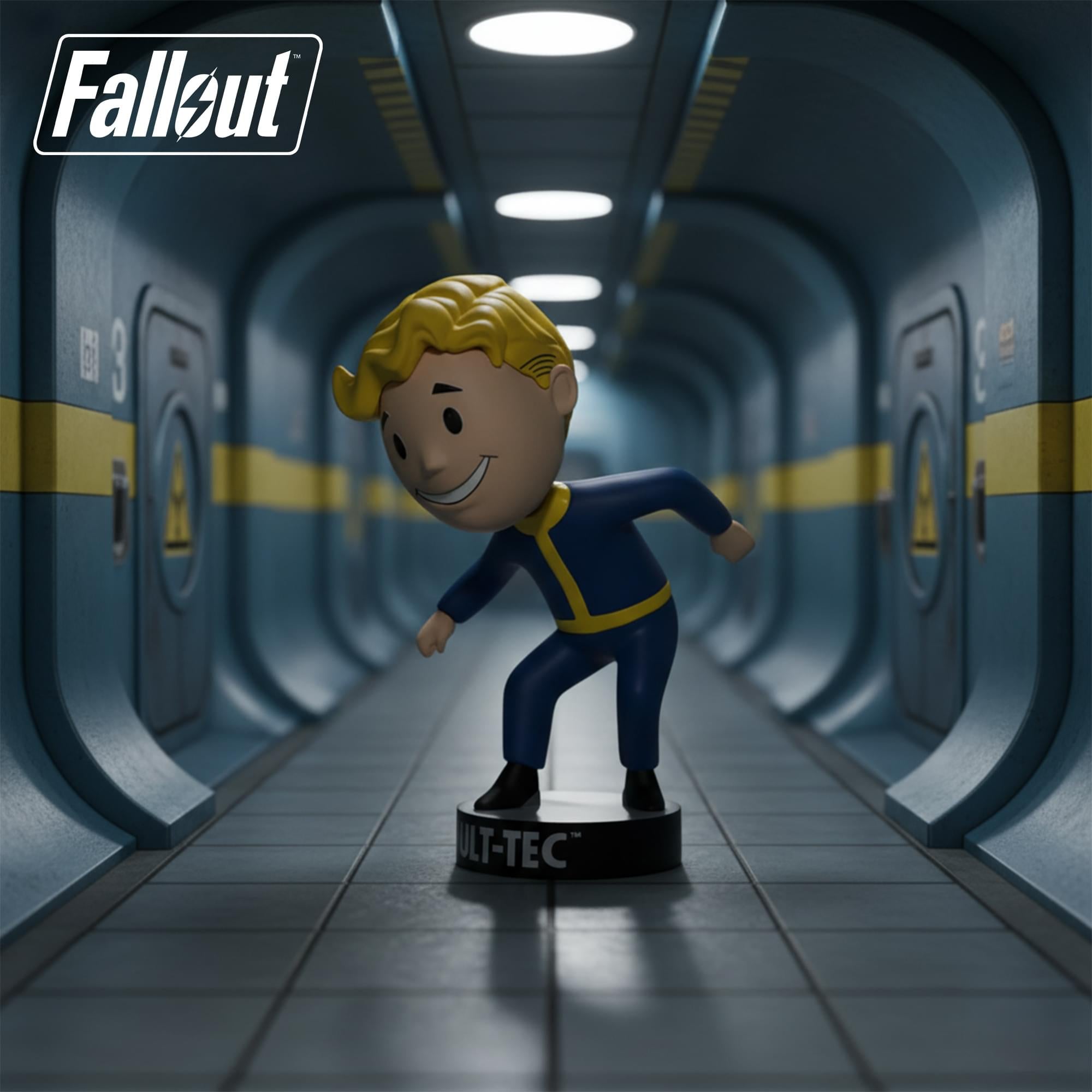 Fallout 111 Vault Boy 5 Inch Collectible Bobblehead | Sneak