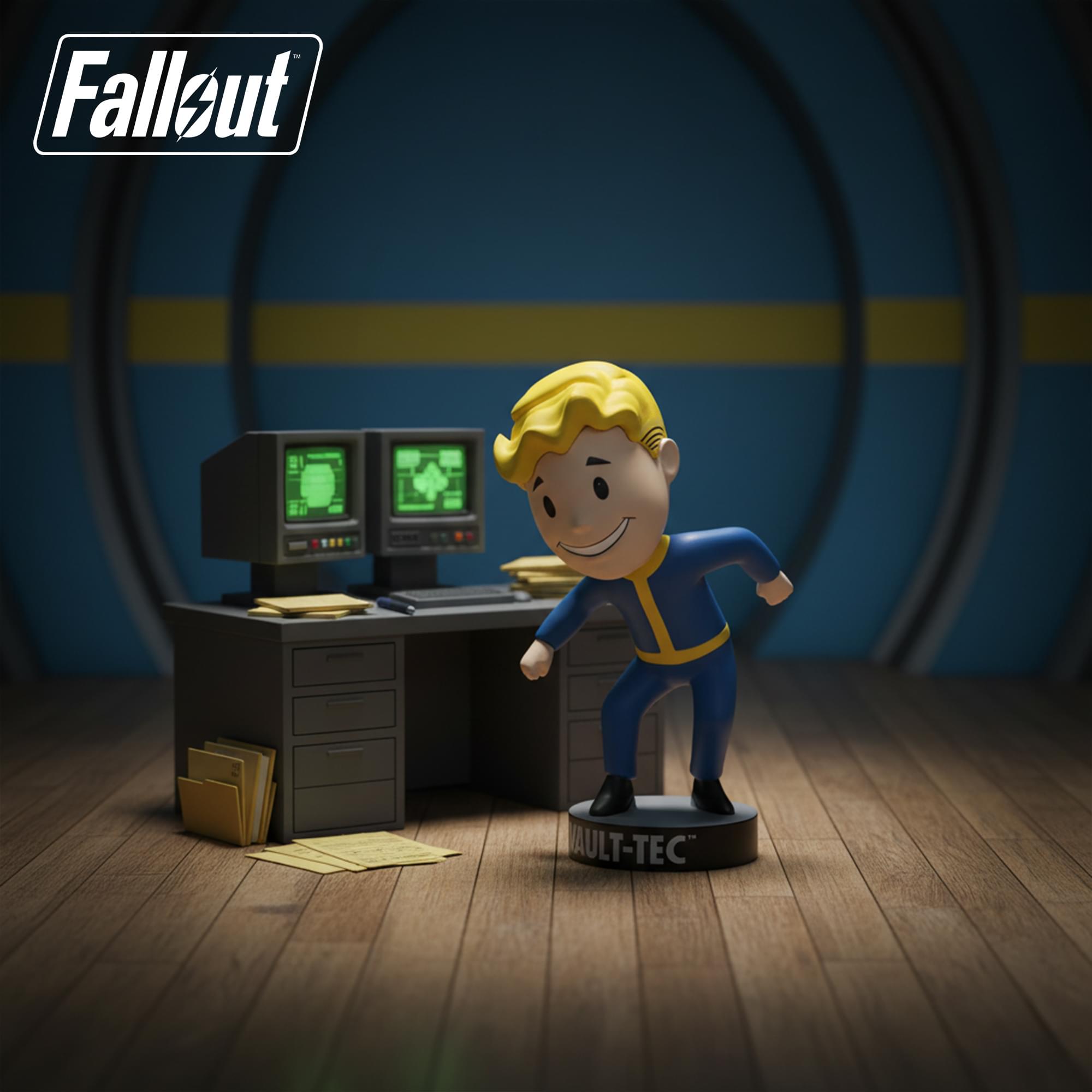Fallout 111 Vault Boy 5 Inch Collectible Bobblehead | Sneak