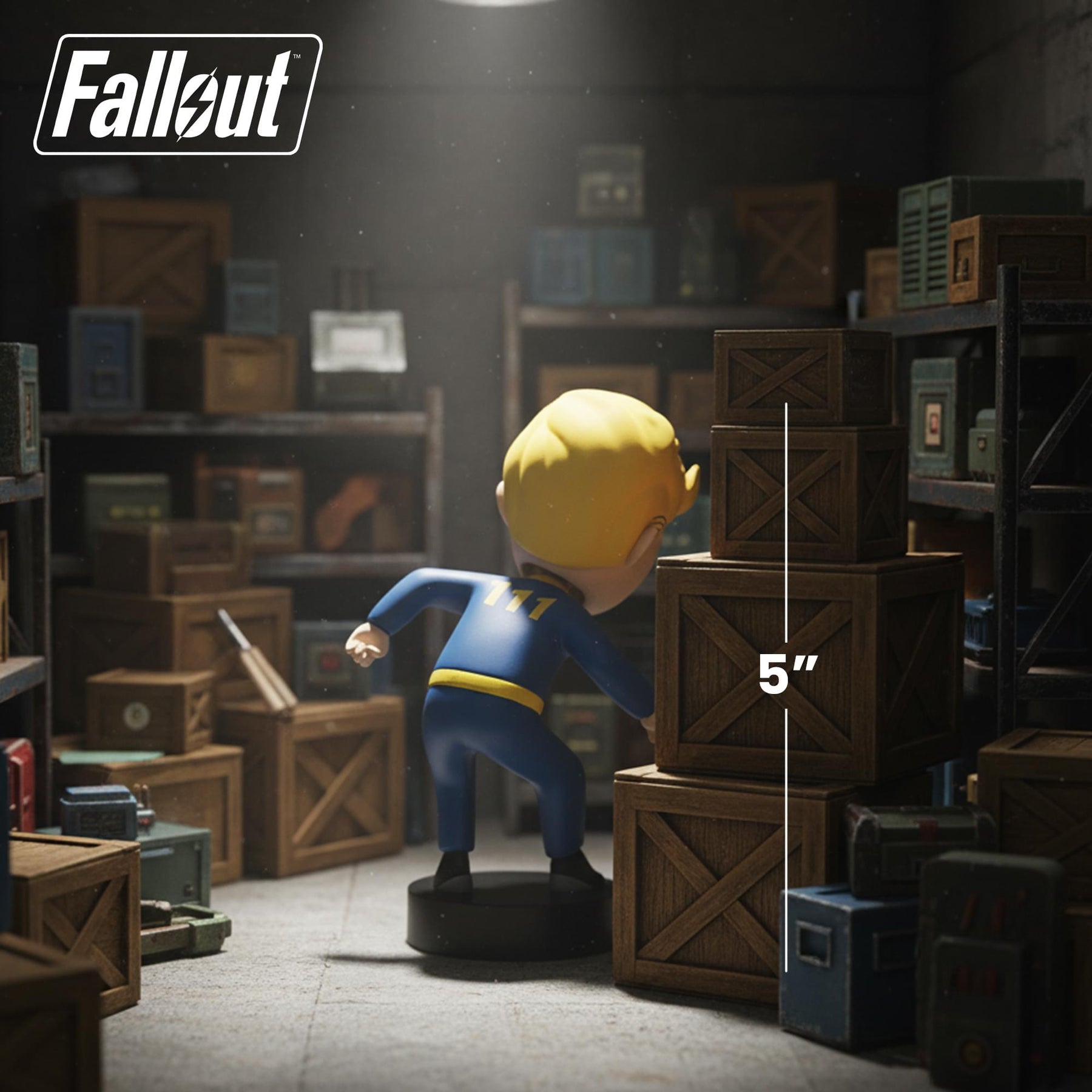 Fallout 111 Vault Boy 5 Inch Collectible Bobblehead | Sneak