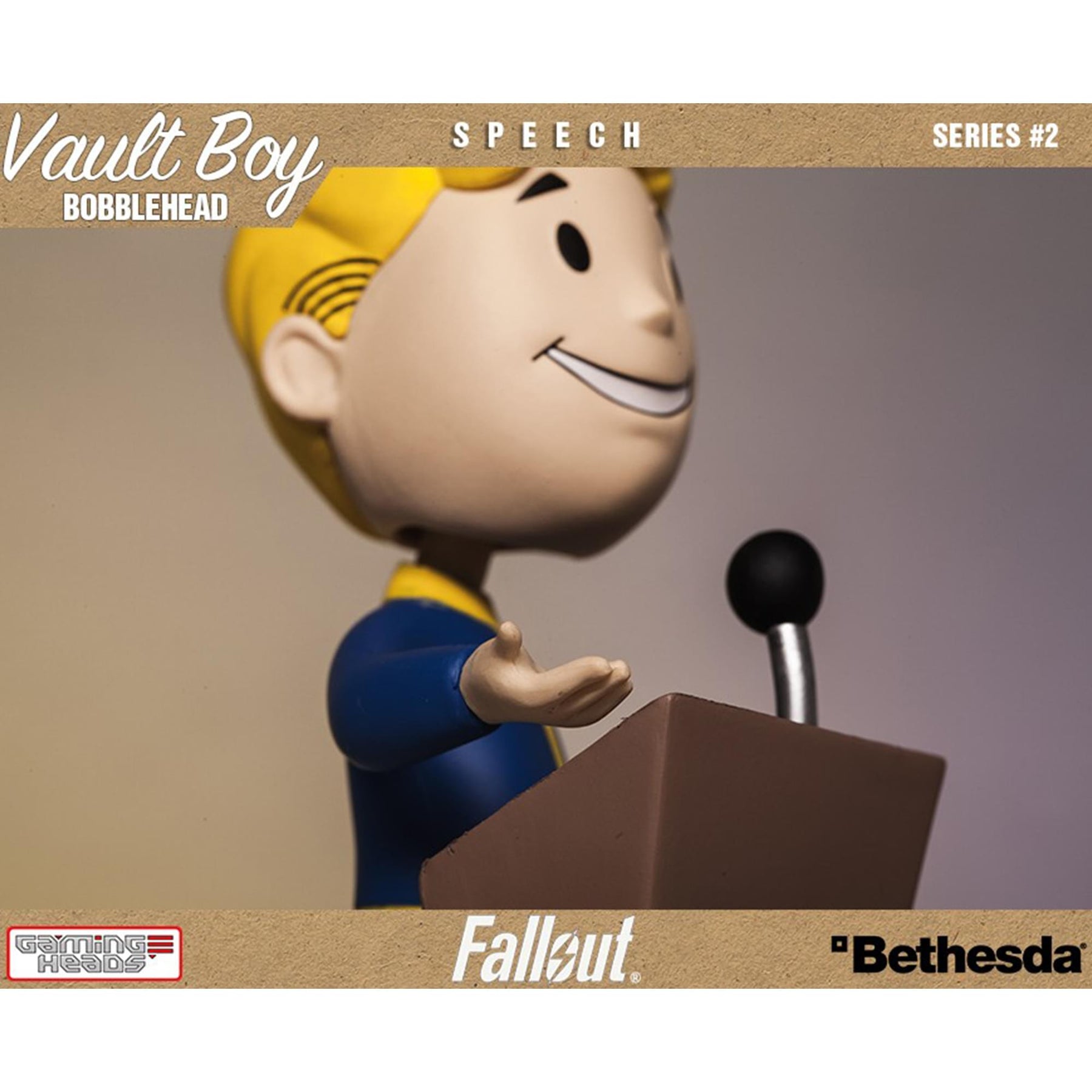 Fallout 111 Vault Boy 5 Inch Collectible Bobblehead | Speech