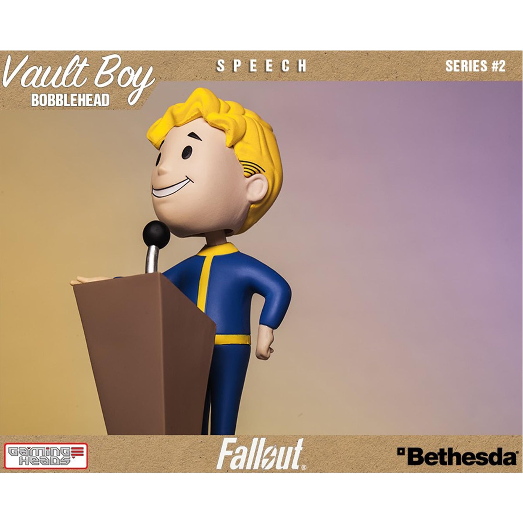 Fallout 111 Vault Boy 5 Inch Collectible Bobblehead | Speech