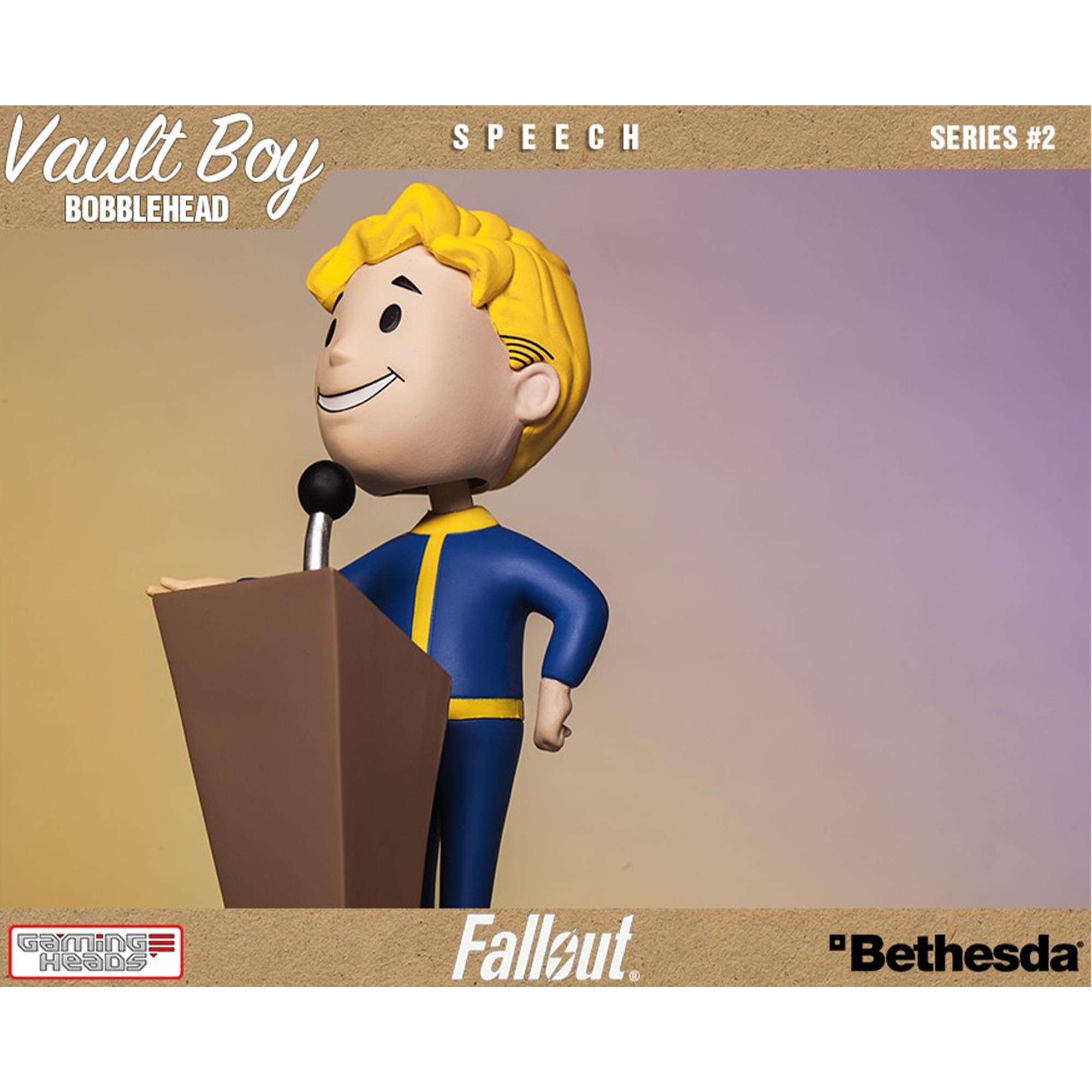 Fallout 111 Vault Boy 5 Inch Collectible Bobblehead | Speech