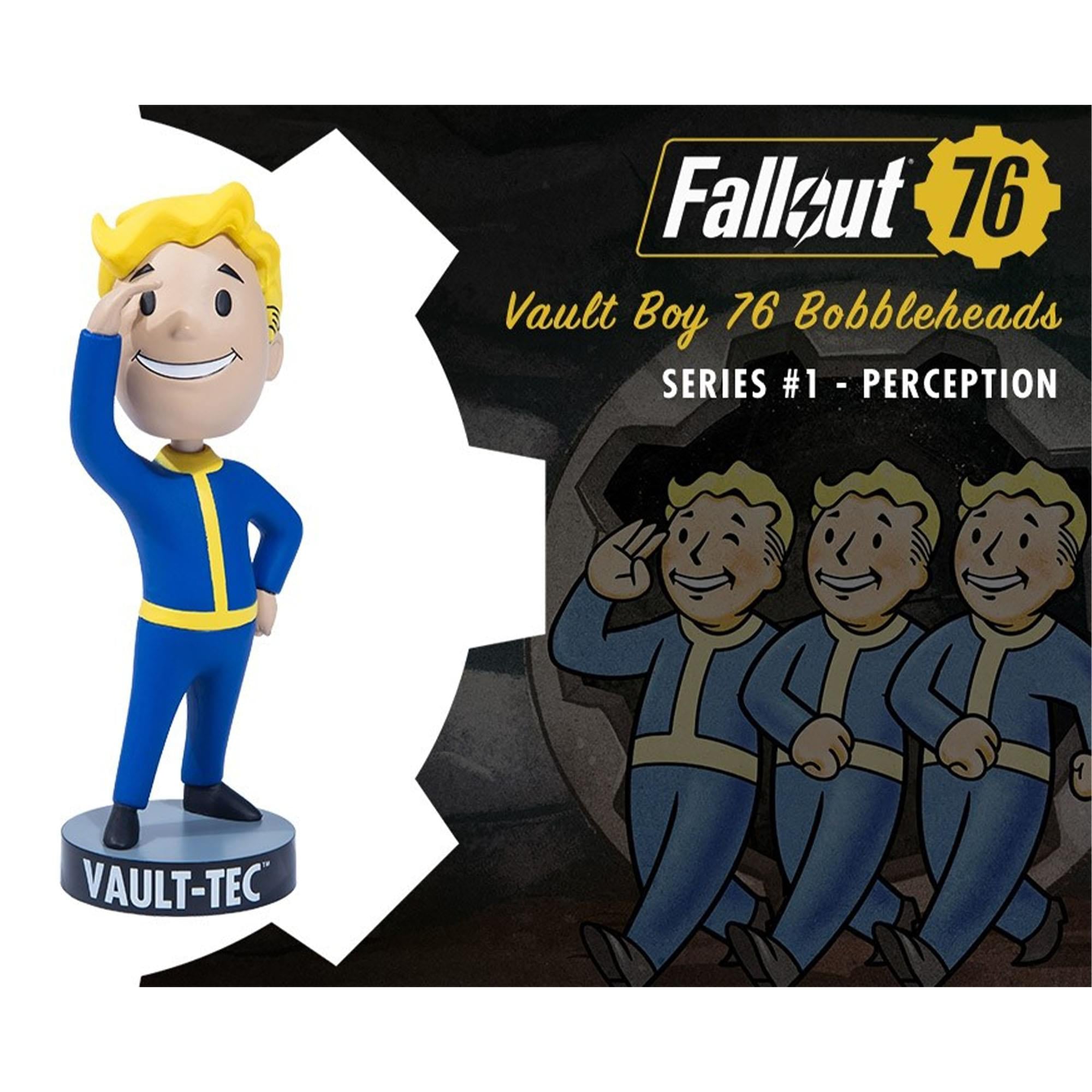 Fallout 76 Series 1 Vault Boy 5 Inch Bobblehead | Perception