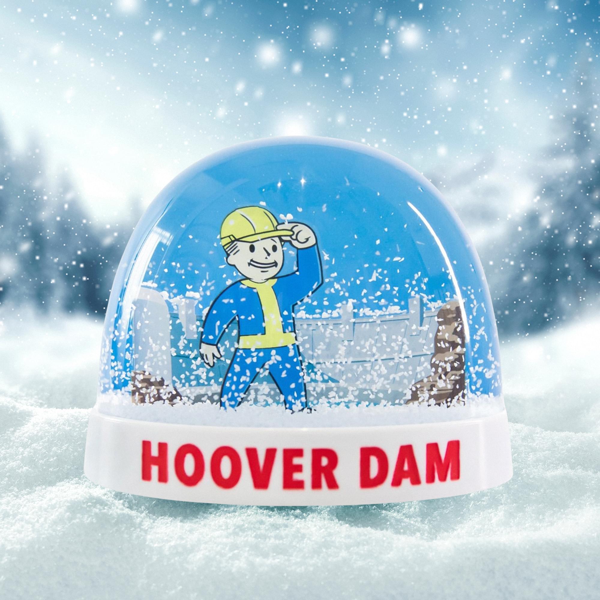 Fallout New Vegas Hoover Dam 2.87 Inch Snow Globe