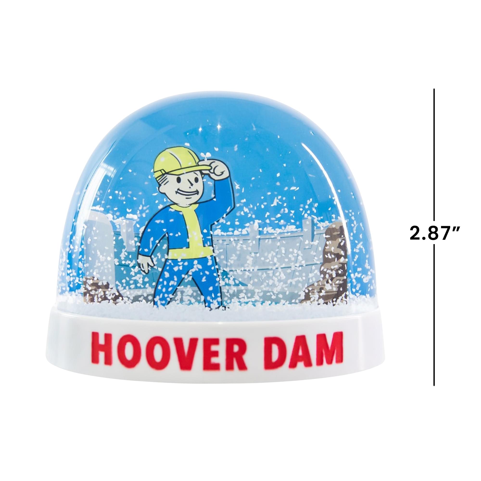 Fallout New Vegas Hoover Dam 2.87 Inch Snow Globe