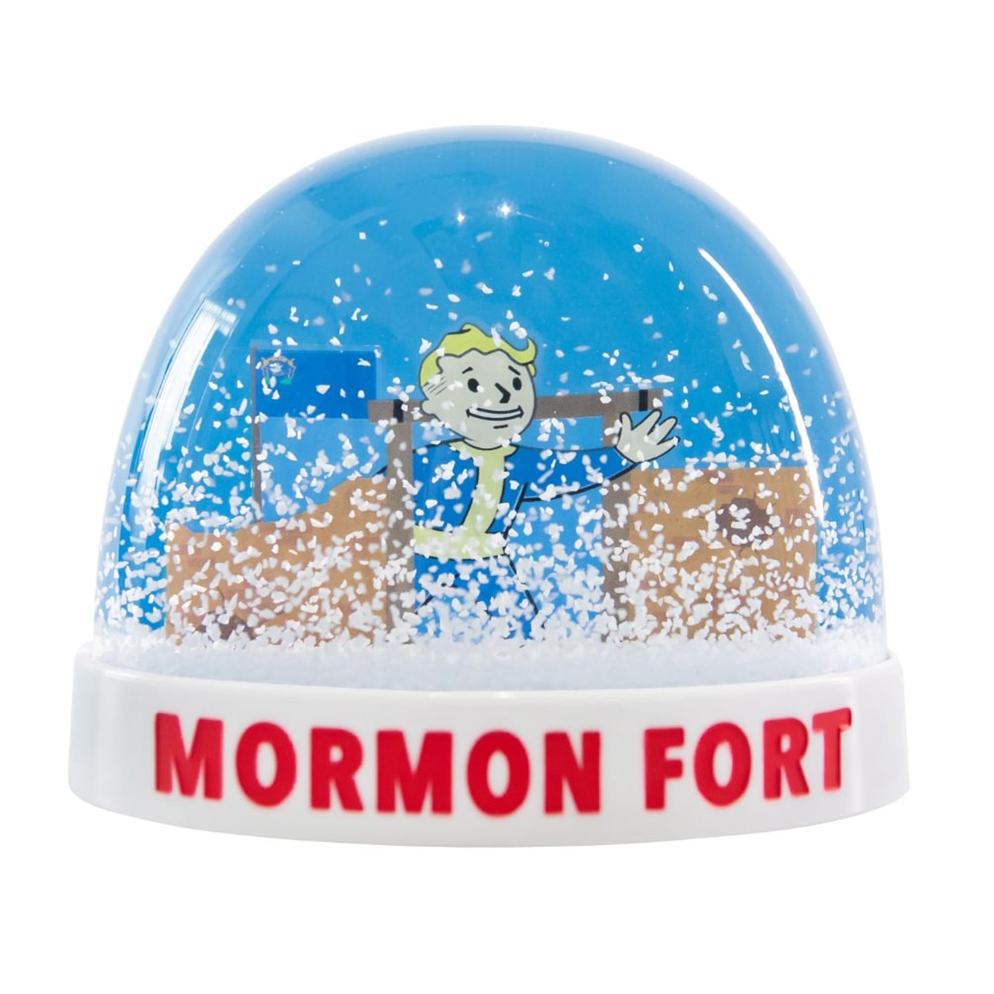 Fallout New Vegas Mormon Fort 2.87 Inch Snow Globe