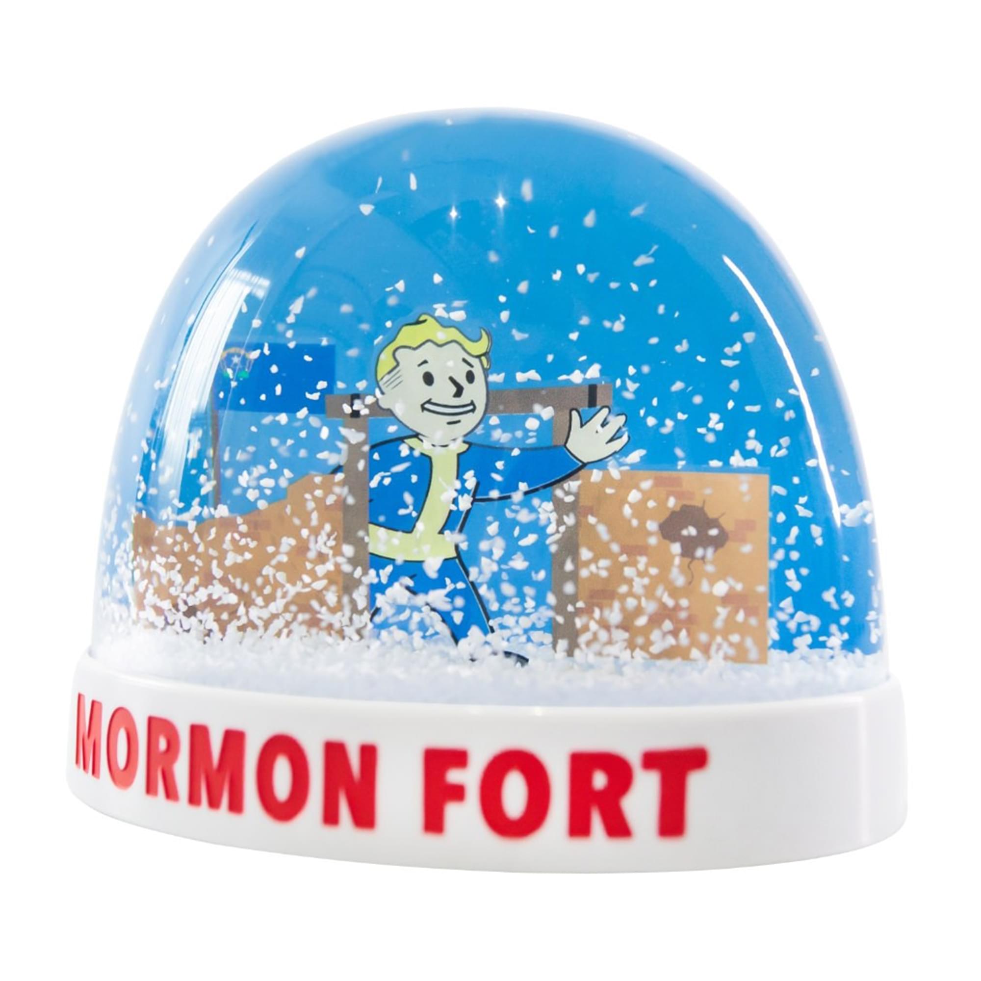 Fallout New Vegas Mormon Fort 2.87 Inch Snow Globe