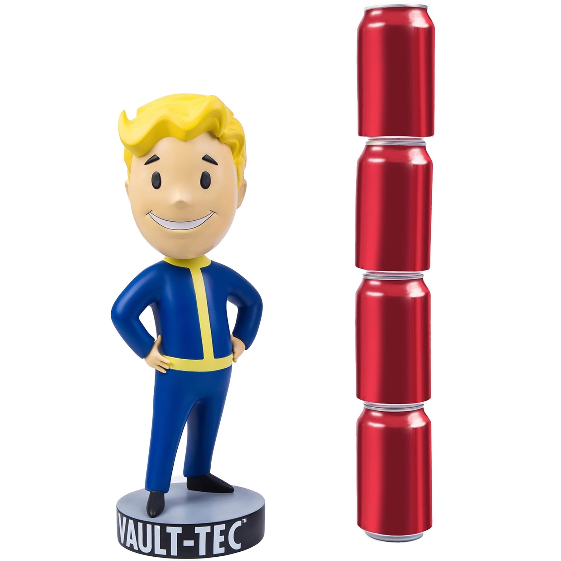Fallout 76 Vault Boy Hands on Hips 15 Inch Resin Mega Bobblehead
