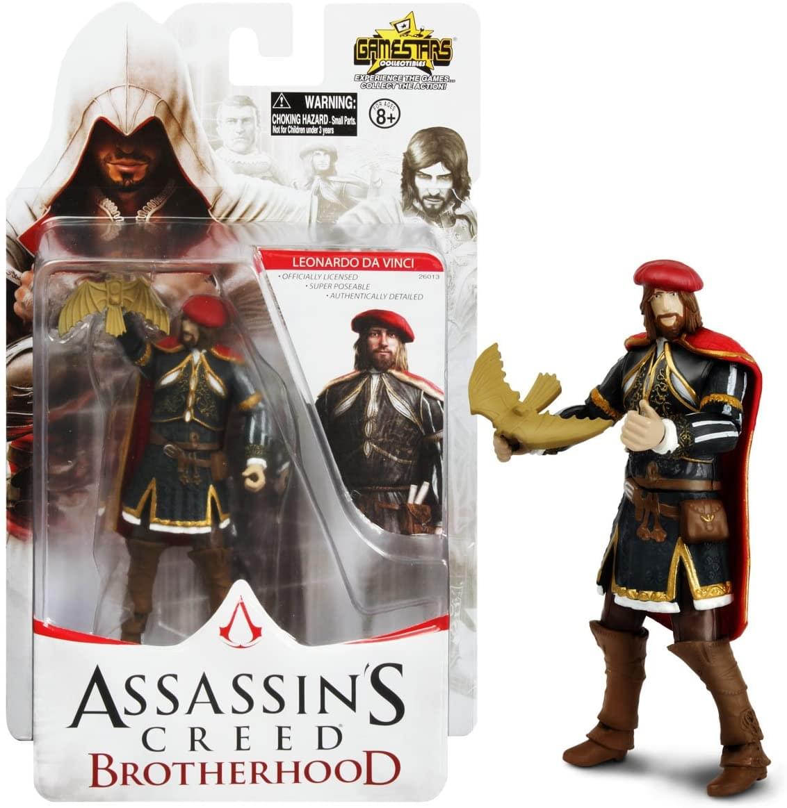 Assassin's Creed Brotherhood 1:18 Figure Leonardo Da Vinci