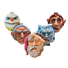 Len Simon's Gorenaments 3.5 Inch Horror Ornament Series 4 | Set of 5