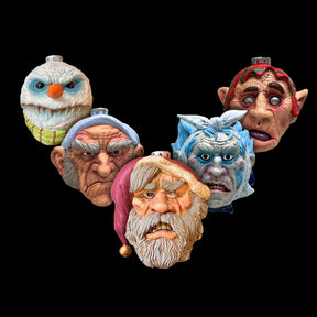 Len Simon's Gorenaments 3.5 Inch Horror Ornament Series 4 | Set of 5