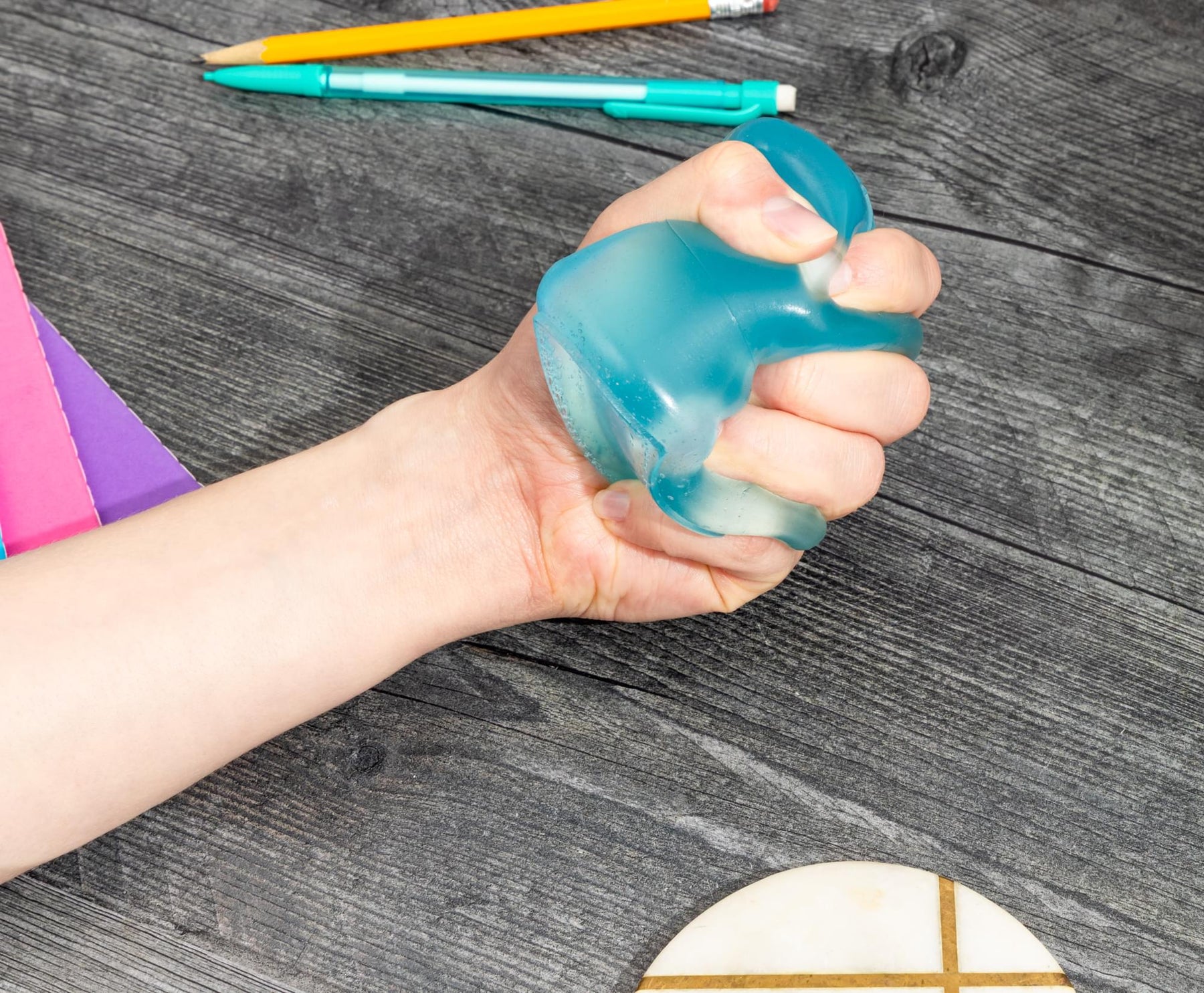 Stress Reliever Cube| Blue