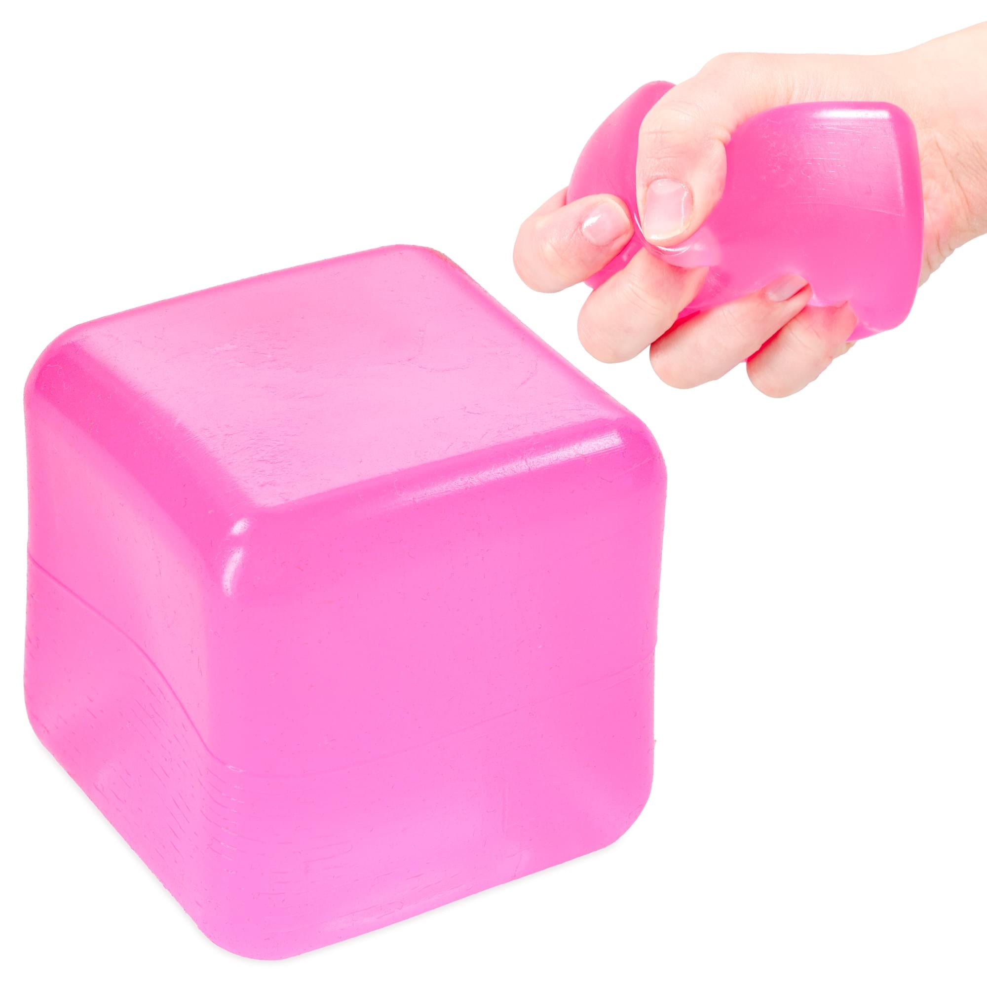 Stress Reliever Cube | Pink