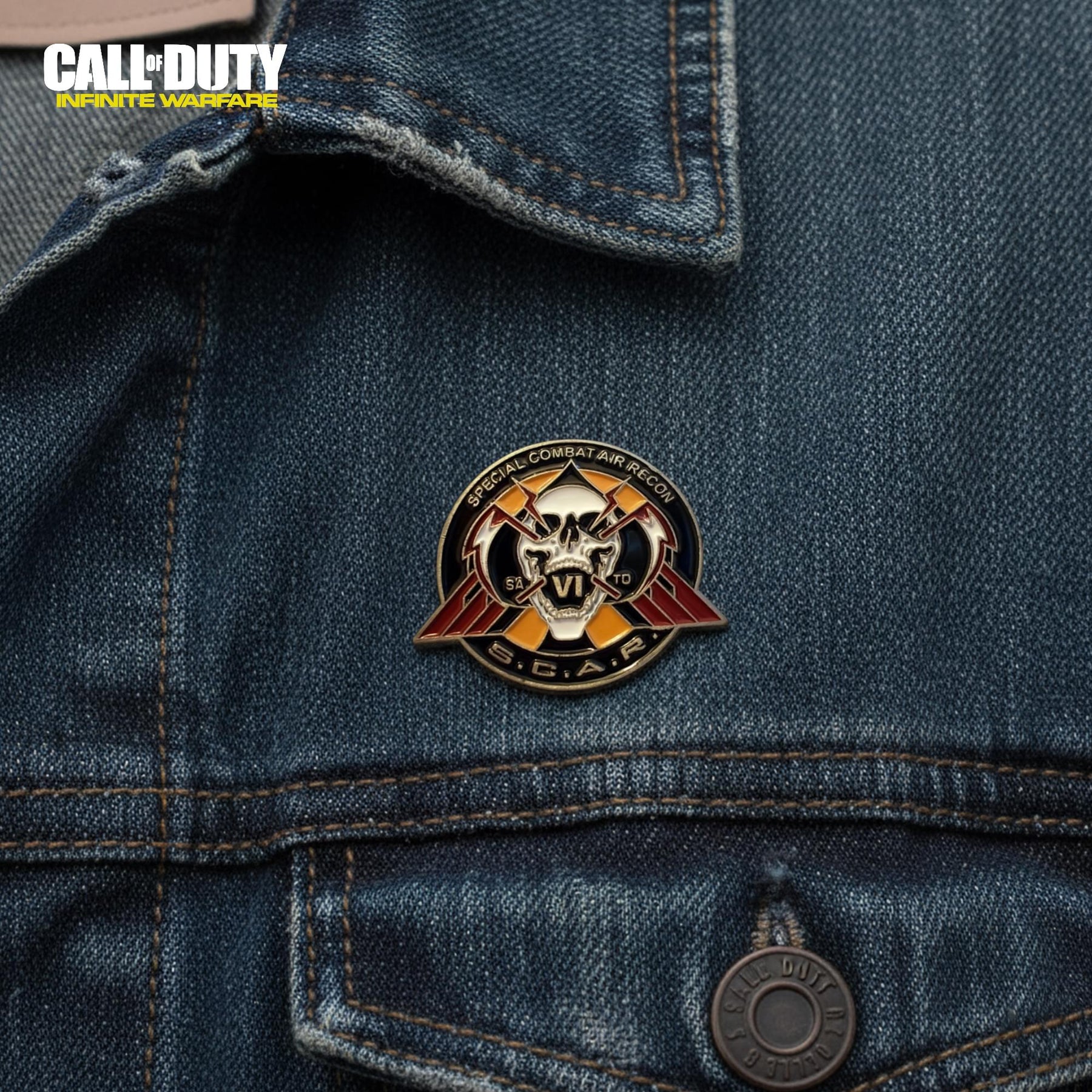 Call of Duty Infinite Warfare S.C.A.R. Pin Badge