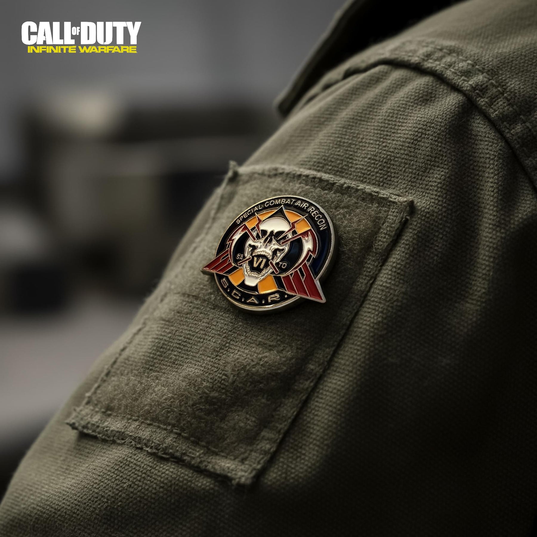 Call of Duty Infinite Warfare S.C.A.R. Pin Badge