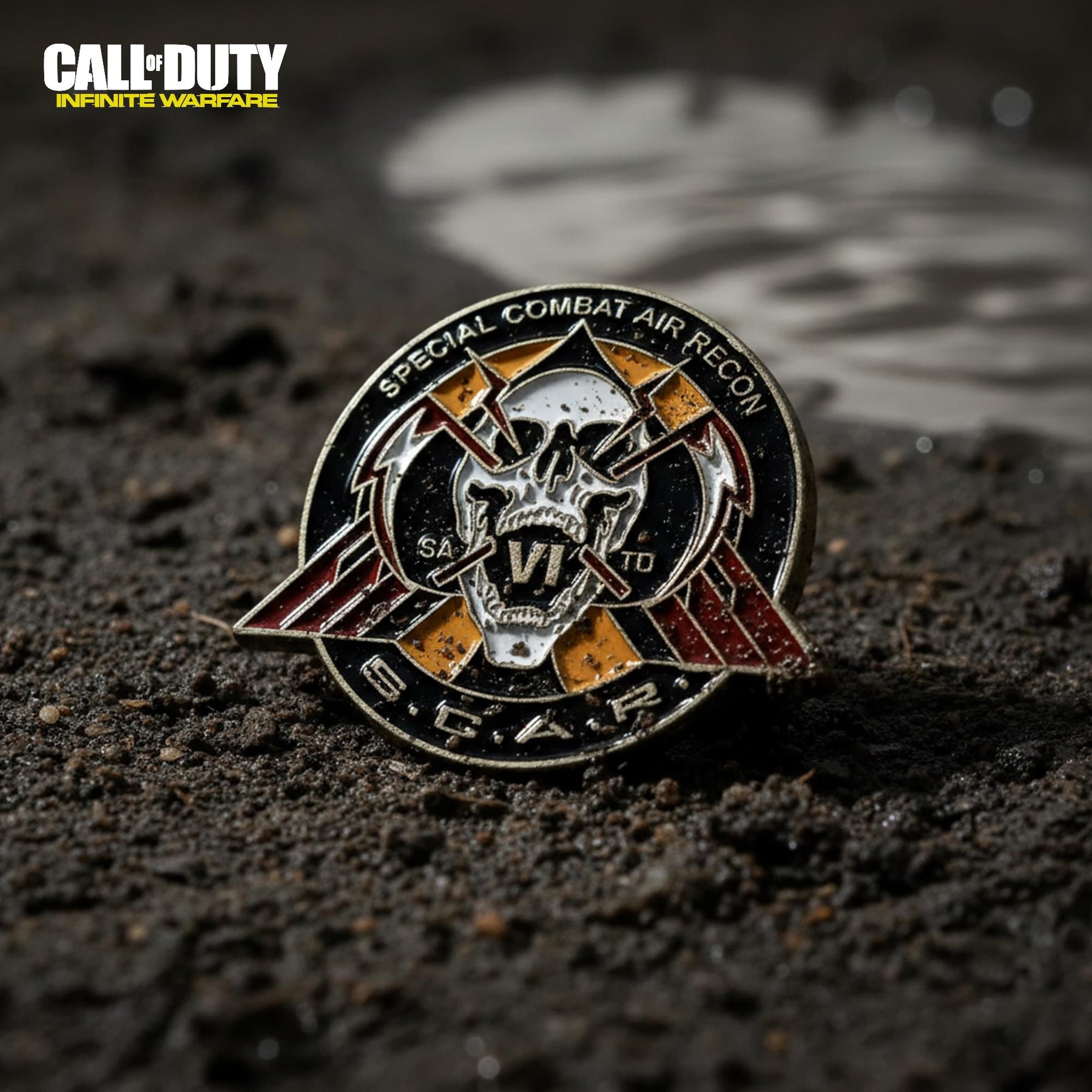 Call of Duty Infinite Warfare S.C.A.R. Pin Badge